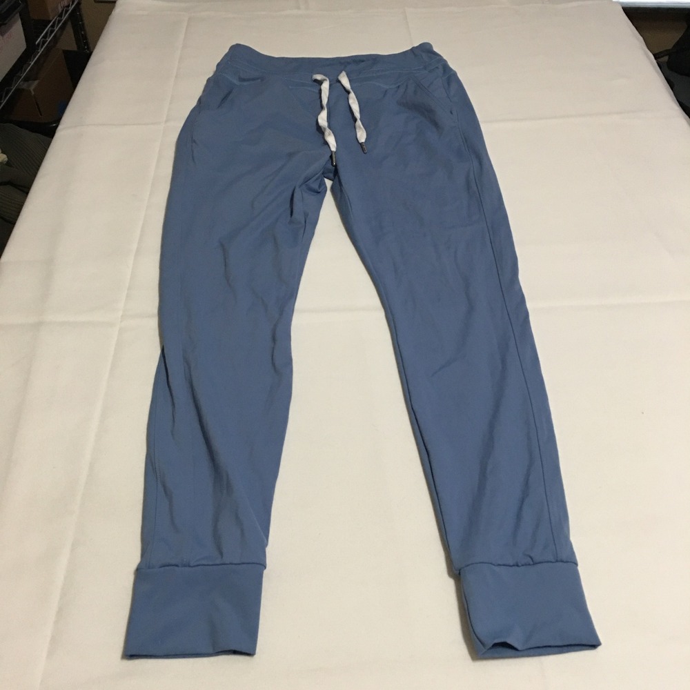 Halara SoftlyZero High Waisted Joggers Womens Medium Blue Drawstring